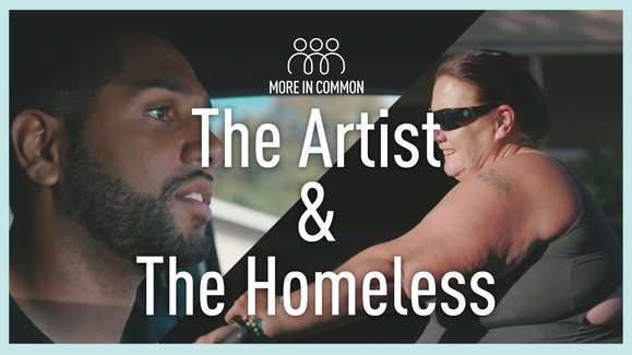 Meet the Artist Who Paints the Homeless