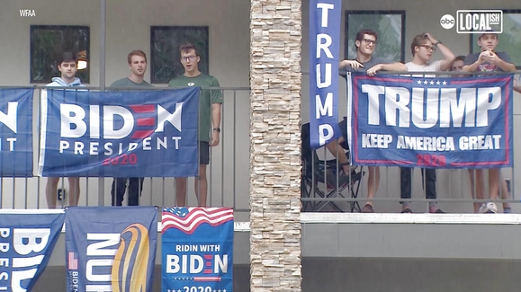 College students with opposing political views coexist peacefully
