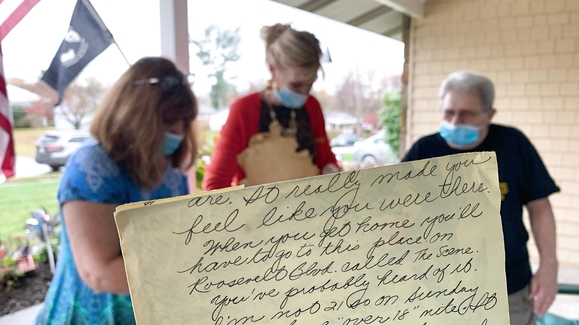 Army Veteran meets his pen pals 50 years later