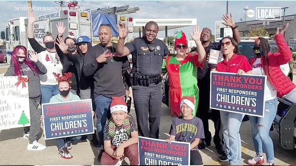 Emotional Surprises, Deserving Families: Bringing Holiday Cheer to First Responders