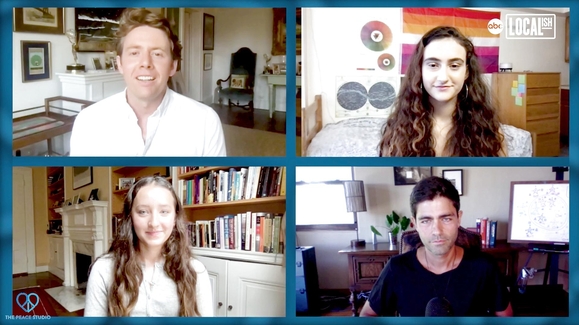 Peace Studio 2021 panel on Climate Change with actor Adrian Grenier and ABC host Michael Koenigs