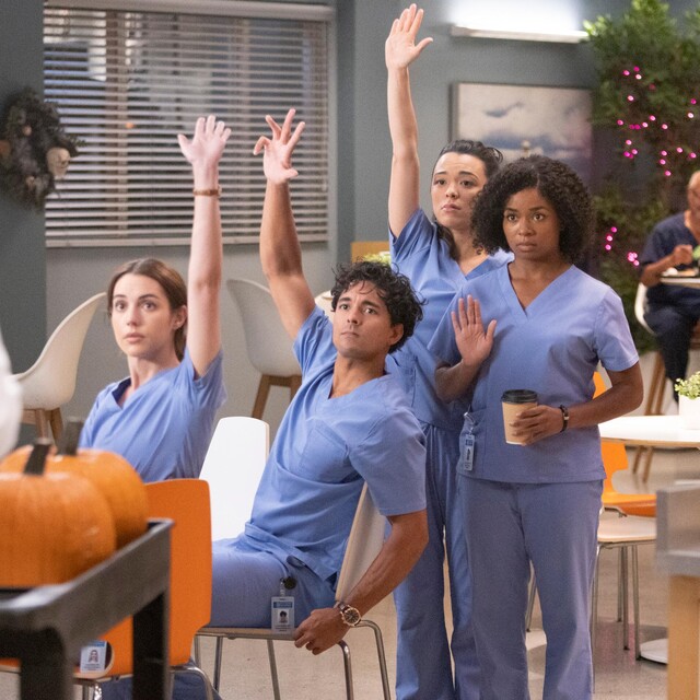 Who here wants to watch every season of "Grey's Anatomy" on Hulu?