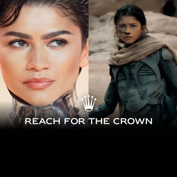 Rolex honours Zendaya and her inspiring talent