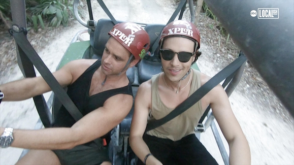 Zip Line Through Fire with the Stars of "The Rookie"