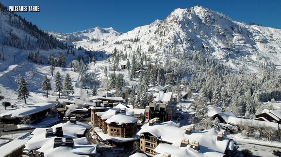 Blue skies. Warm weather. Unbelievable spring skiing.
