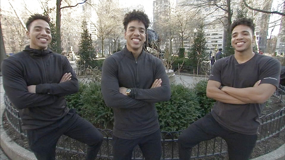 Triple the Fitness with Identical Triplet Trainers!