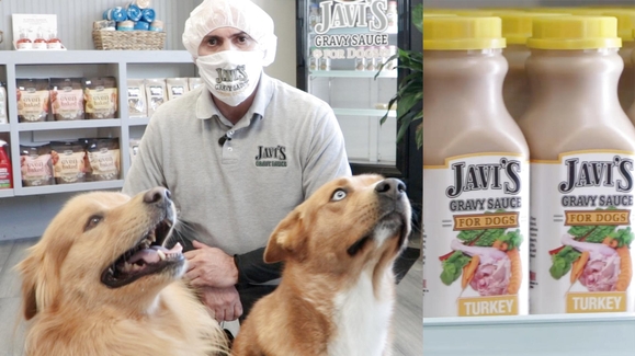 NJ couple cooks fresh gravy sauce for dogs