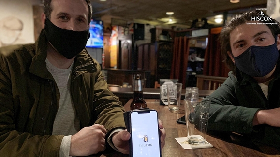 Buy your friend a beer from a distance