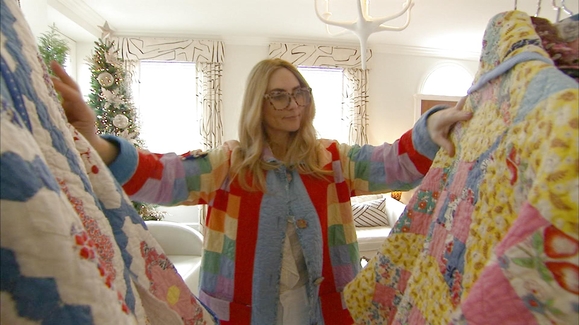 Quilt Queen transforms vintage quilts into wearable art.