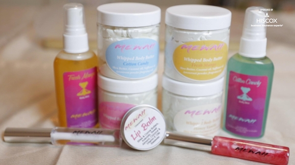 This 10-year-old has her very own cosmetic line