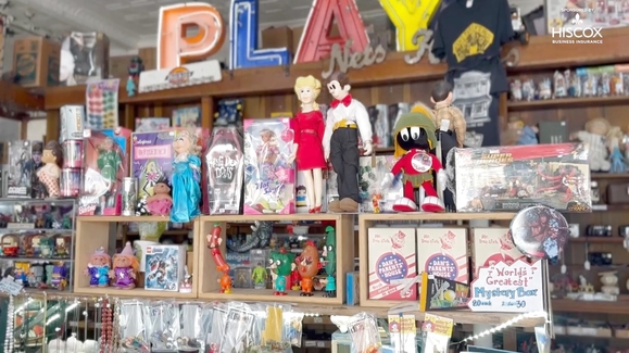 Tucked on an island in the Bronx, toy store doubles as time machine