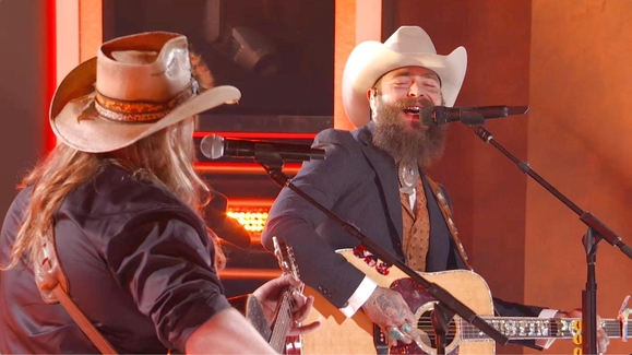 Opening performance by Post Malone ft Chris Stapleton - 'California Sober' Live at CMA Awards 2024