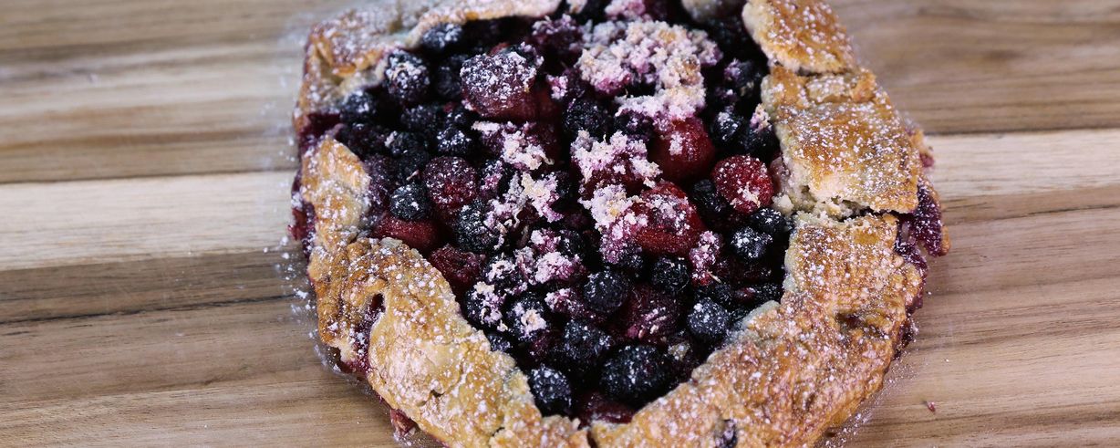 Rustic Berry Tart Recipe | The Chew - ABC.com