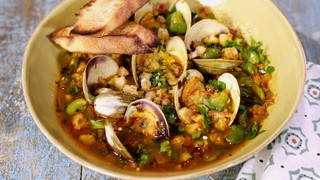 Clams with Beans Stew Recipe | The Chew - ABC.com