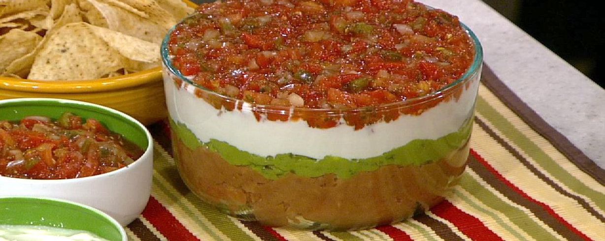 Mexican 5-Layer Dip Recipe | The Chew - ABC.com