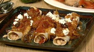 Michael Symon's Coriander Chicken Enchiladas Recipe | The Chew - ABC.com