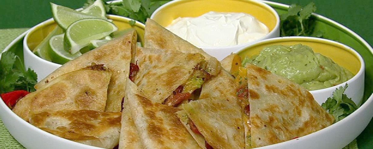 Chili Cheese Quesadilla Recipe | The Chew - ABC.com