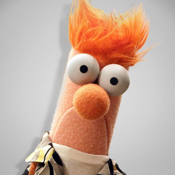 beaker from the muppets