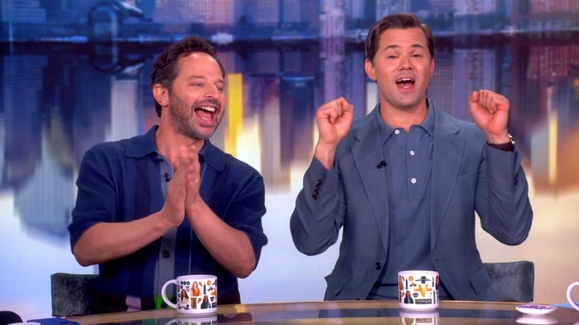 Nick Kroll and Andrew Rannells talk playing a vacationing couple in new horror-comedy