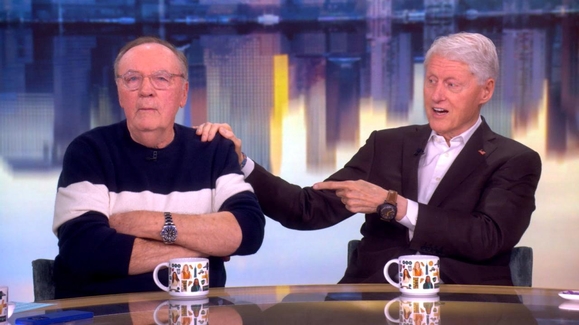 Bill Clinton and James Patterson talk book bans and teaming up for new thriller book