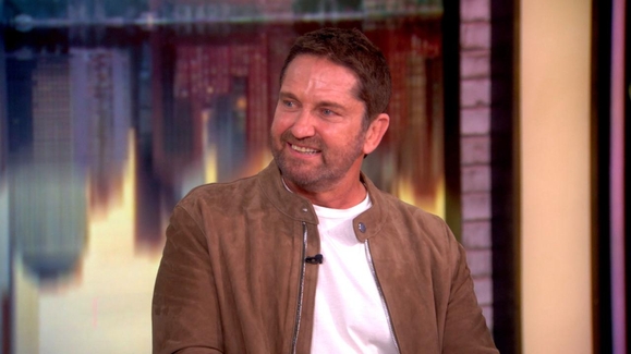 Gerard Butler talks live-action 'How to Train Your Dragon' film, 90-pound costume