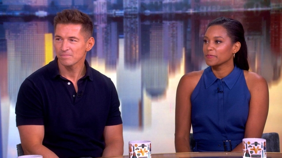 James Longman and Rachel Scott on debut of Disney+ news show, 'What You Need to Know'