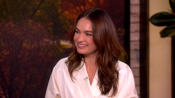 Lily James on telling the true story of Bumble dating app founder in 'Swiped'
