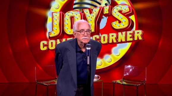 Comedian Andy Huggins brings the laughs in Joy's Comedy Corner