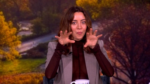 Aubrey Plaza talks 'Luna and the Witch' book, Patti LuPone's theater advice