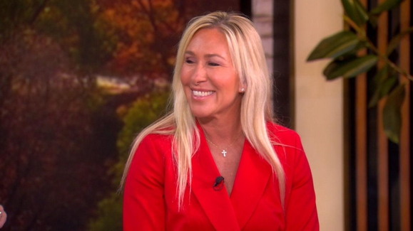 Marjorie Taylor Greene responds to criticism for appearing on 'The View'