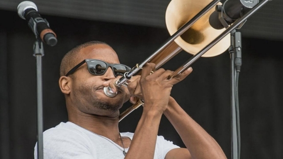 Trombone Shorty and his band Orleans Avenue perform on 'The View'