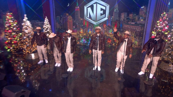 Legendary RandB group New Edition performs holiday medley on 'The View'