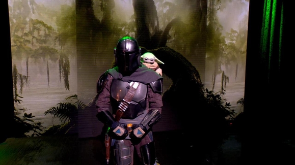 Mando and Grogu celebrate 'Star Wars' Day on 'The View'