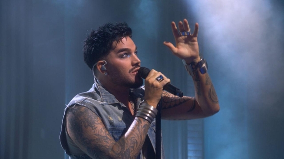 Adam Lambert performs 'Under The Rhythm' from his new self-titled album, 'Adam'