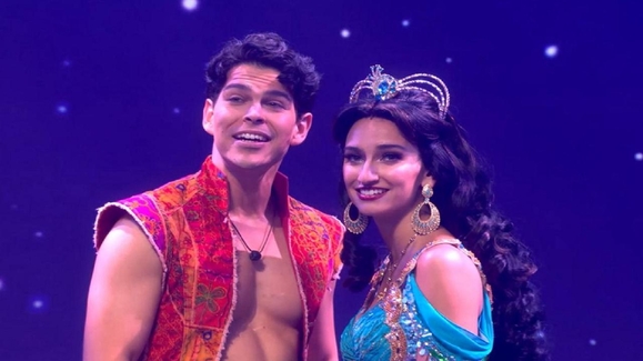 Broadway's 'Aladdin' performs a special medley on 'The View' stage