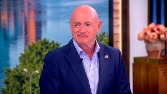 Mark Kelly discusses partnering with Olivia Munn on the Know Your Risk Act