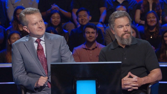 In the Hot Seat: Drew Carey & Aisha Tyler; Matt Damon & Ken Jennings
