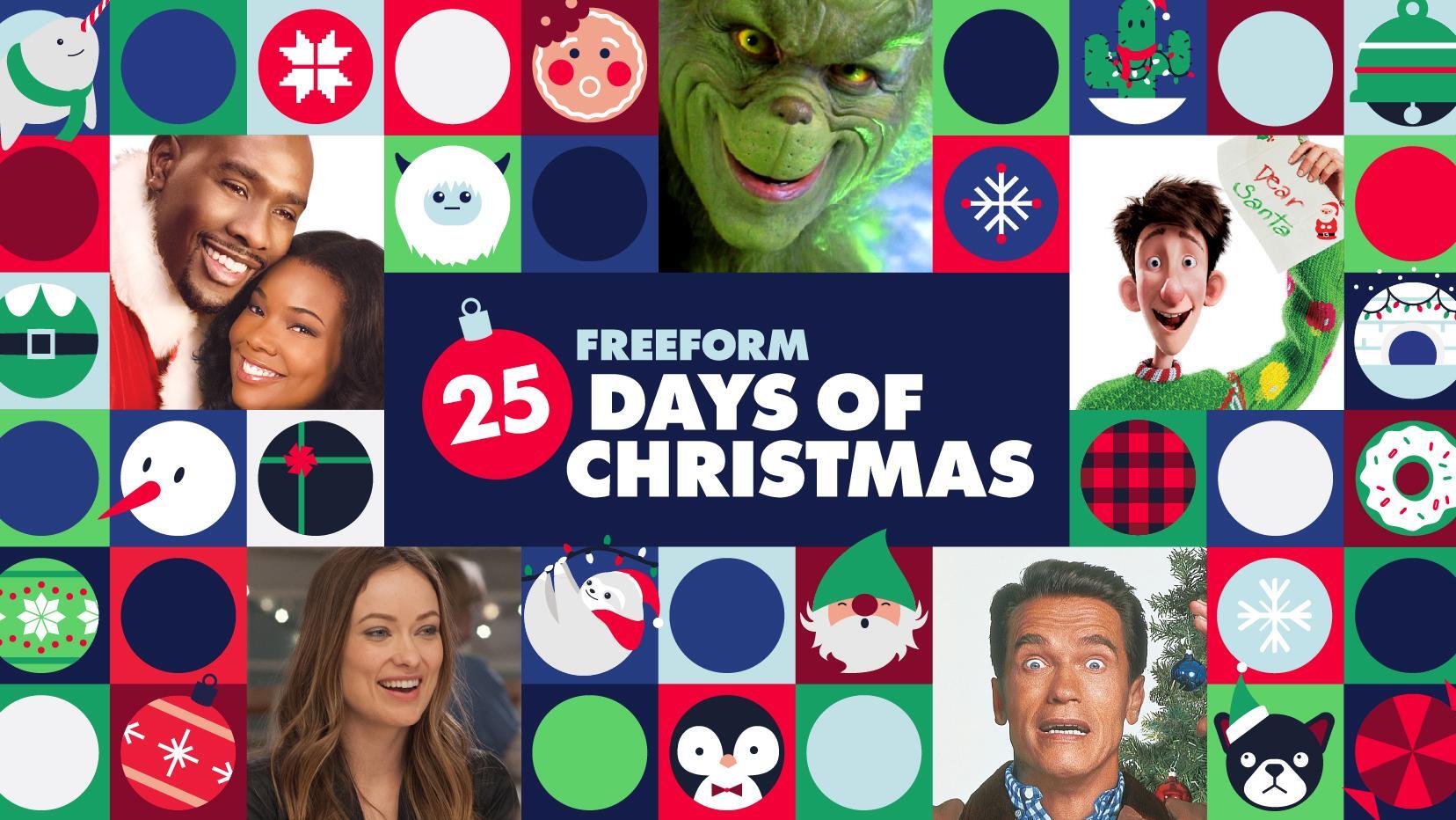 The "25 Days Of Christmas" Schedule | Freeform Updates