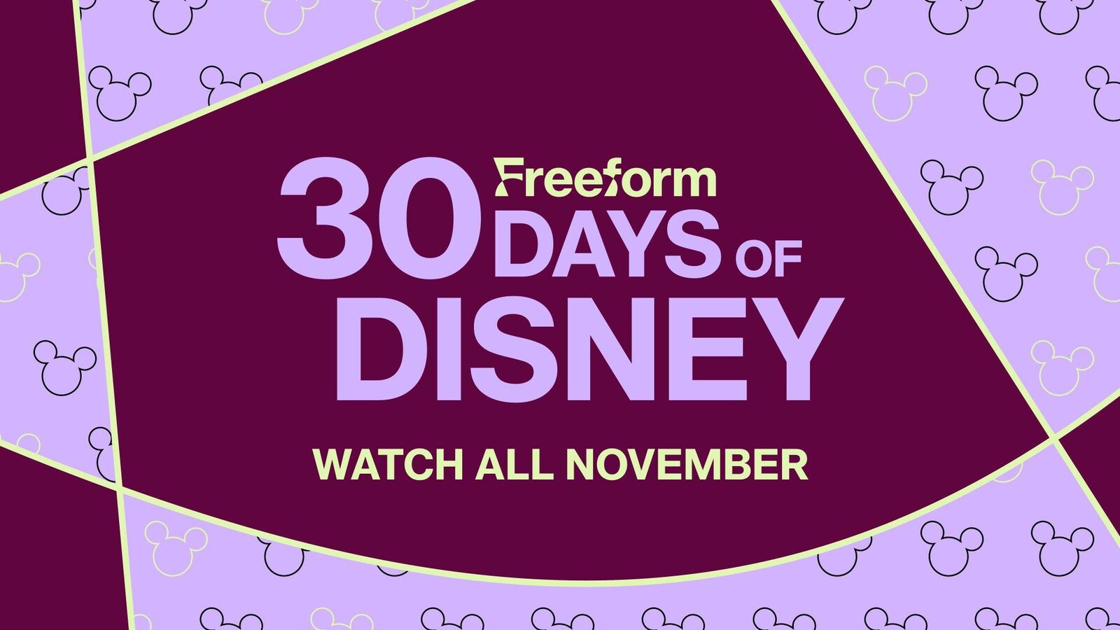 November's '30 Days of Disney' Schedule Freeform Updates