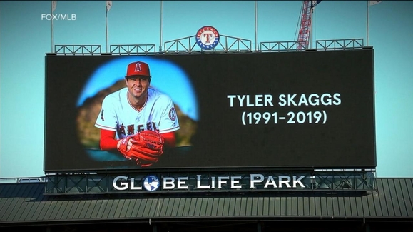 Tyler Skaggs died by suffocation after ingesting alcohol, opioids 