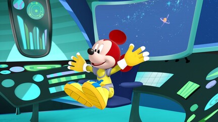 mickey mouse space rocket