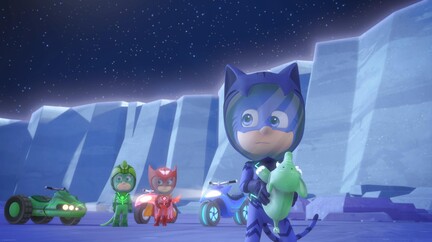 Pj Masks Power Heroes Catboy Owlette Gekko an Yu Newton Star and Ice C – A  Birthday Place