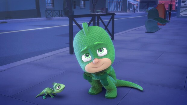 PJ Masks Gecko Costume - lyonessandcub