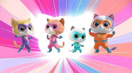 Superkitties, Disney Junior, superhero, These might be the cutest Super  Heroes we've ever seen 😻 #SuperKitties will be pouncing onto your screen  in January! #WatchOnDisneyJunior