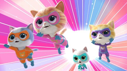 SuperKitties, Disney Junior, It's time for a #SuperKitties hiss-tory  lesson 🐱 #WatchOnDisneyJunior, By Disney Junior