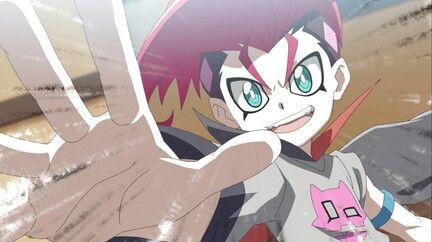 BEYBLADE BURST QUADSTRIKE EPISODE 20: Invincible Shadows! Aiger vs