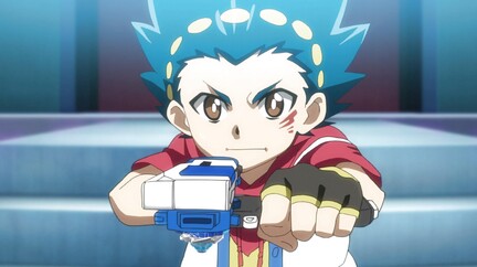 BEYBLADE BURST app Into the Darkness! Dark Doomscizor! Spinning