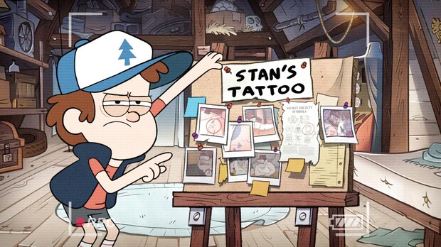 Gravity falls Tattoo by  Anchor East Tattoo Parlor  Facebook