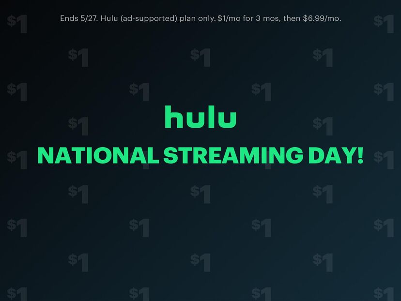 GET HULU FOR $1/MO FOR 3 MONTHS