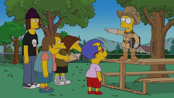 Bart Stops to Smell the Roosevelts